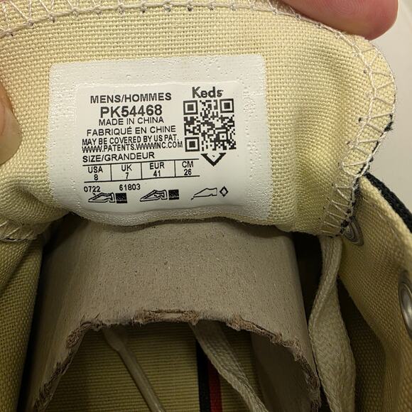 Pro-Keds Royal Lo Black Canvas Sneakers Men’s 8 Classic Retro Low Top New in Box - Picture 6 of 8